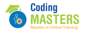 Coding Master White Logo