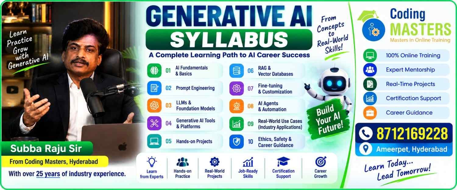 Generative AI Syllabus