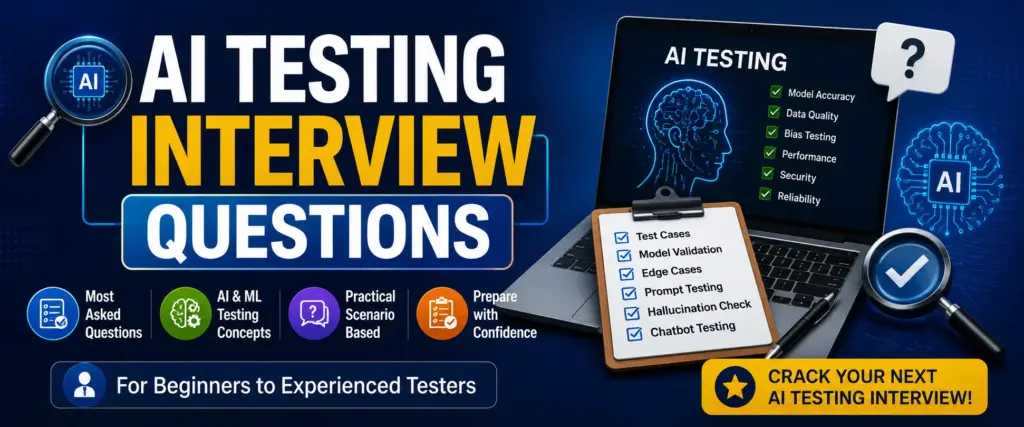 AI Testing interiew Questions