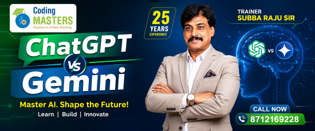 ChatGPT vs Gemini