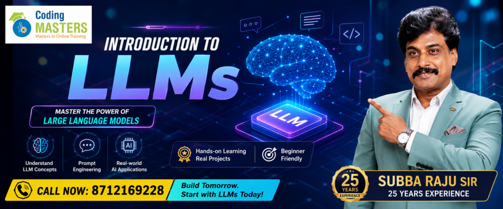 Introduction to LLMs