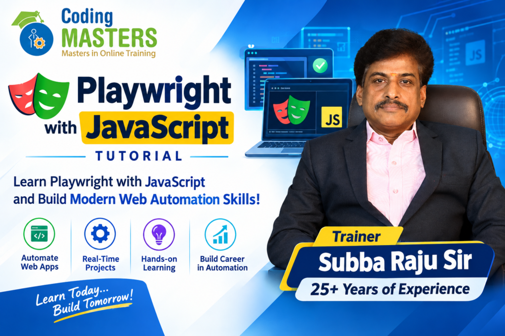 
Playwright with JavaScript Tutorial 
