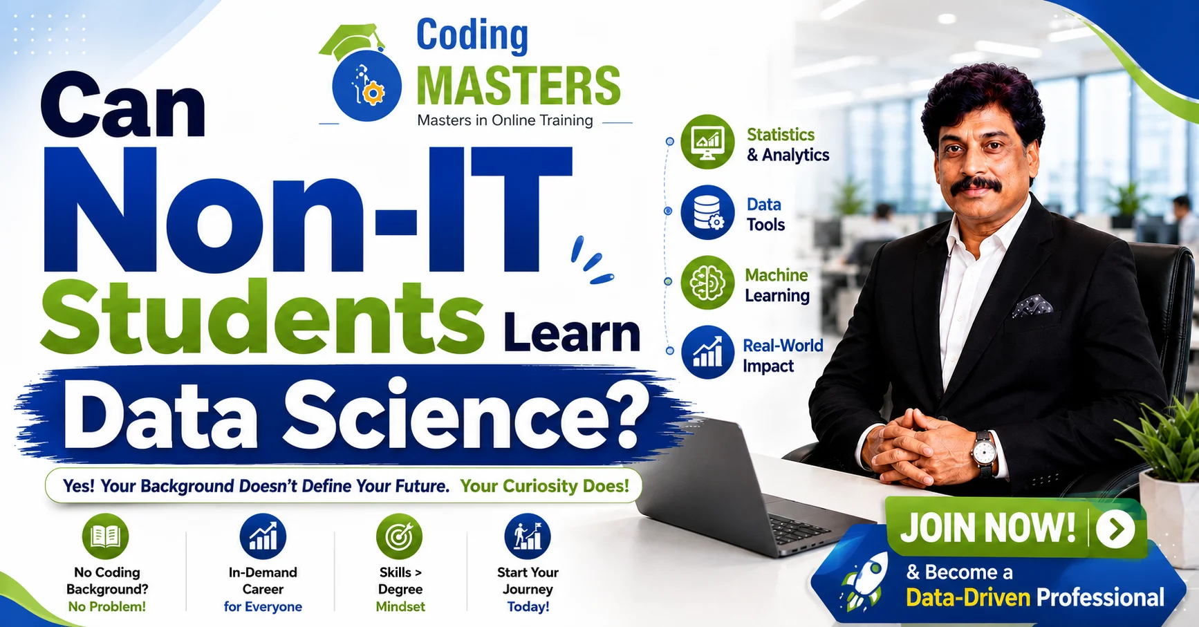 Can Non-IT Students Learn Data Science?